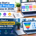 How to Start a Digital Product Business in 2026: Ideas, Costs & How to Make Money