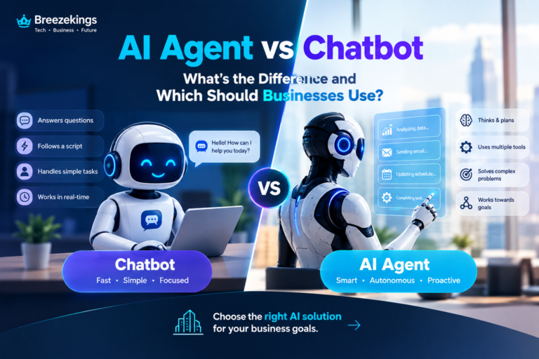 AI Agent vs Chatbot: What's the Difference and Which Should Businesses Use?