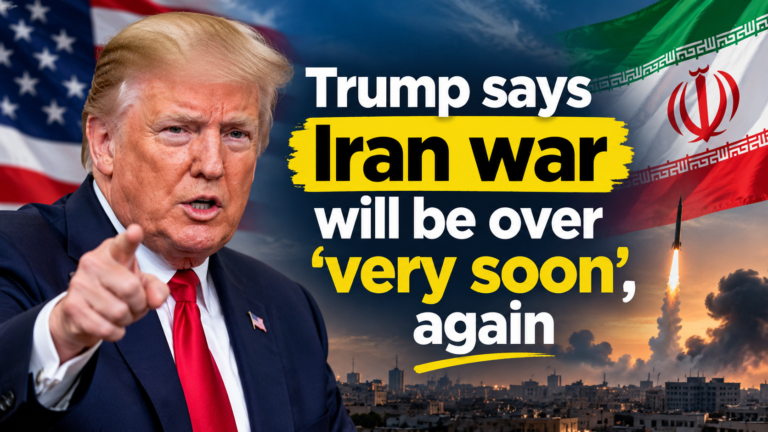Trump Says Iran War Will End Very Soon Again: What It Means for Global Markets