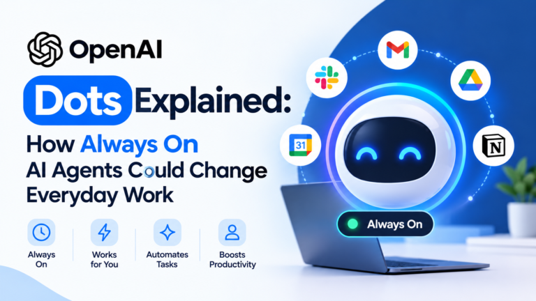 OpenAI Dots Explained: How Always On AI Agents Could Change Everyday Work