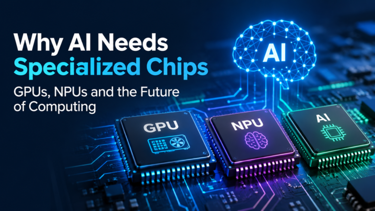 Why AI Needs Specialized Chips: GPUs, NPUs and the Future of Computing