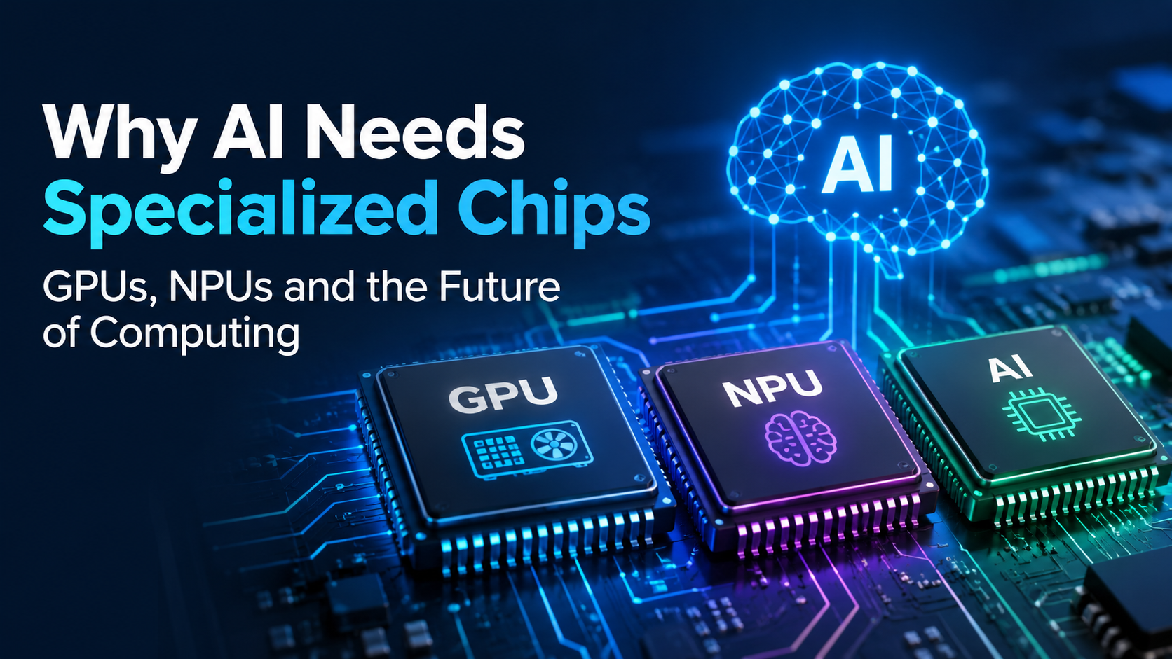 Why AI Needs Specialized Chips: GPUs, NPUs and the Future of Computing