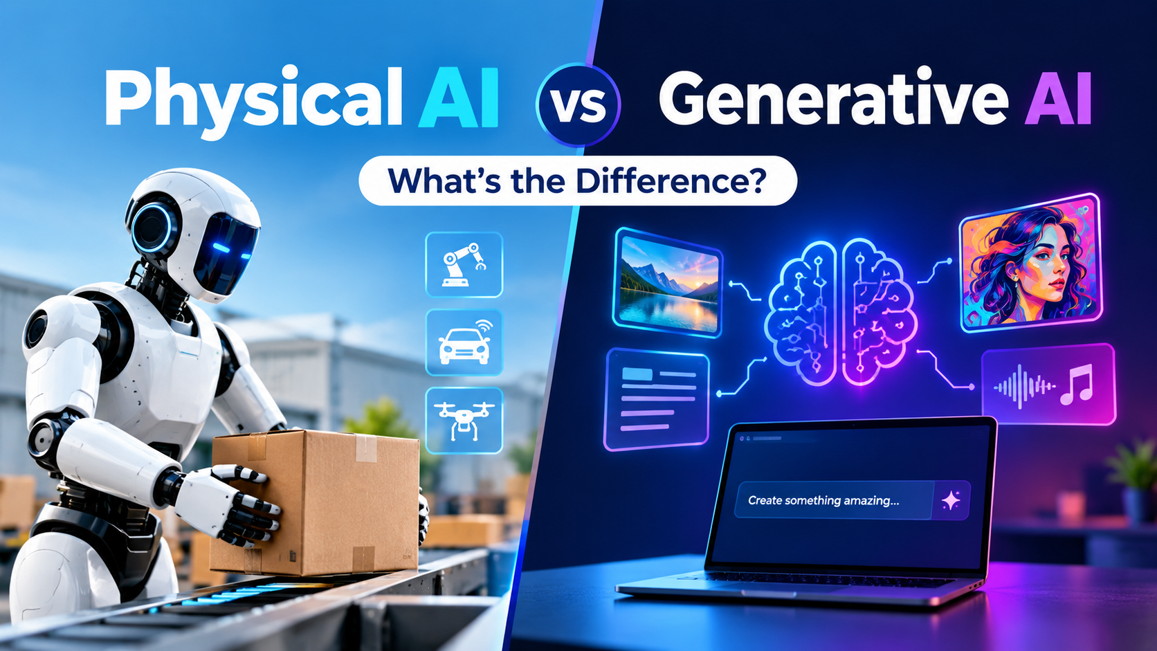 Physical AI vs Generative AI: What Is the Difference?