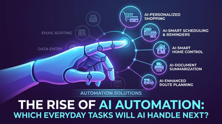 The Rise of AI Automation: What Everyday Tasks AI Will Handle Next