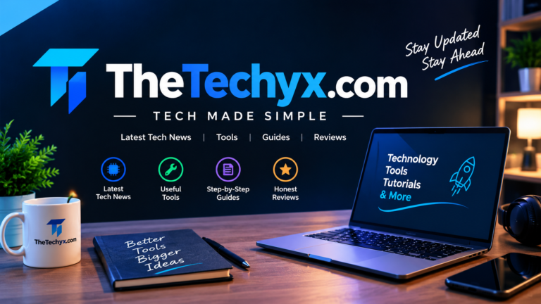 TheTechyx.com: A Simple Guide to Tech News, Tools and Digital Trends